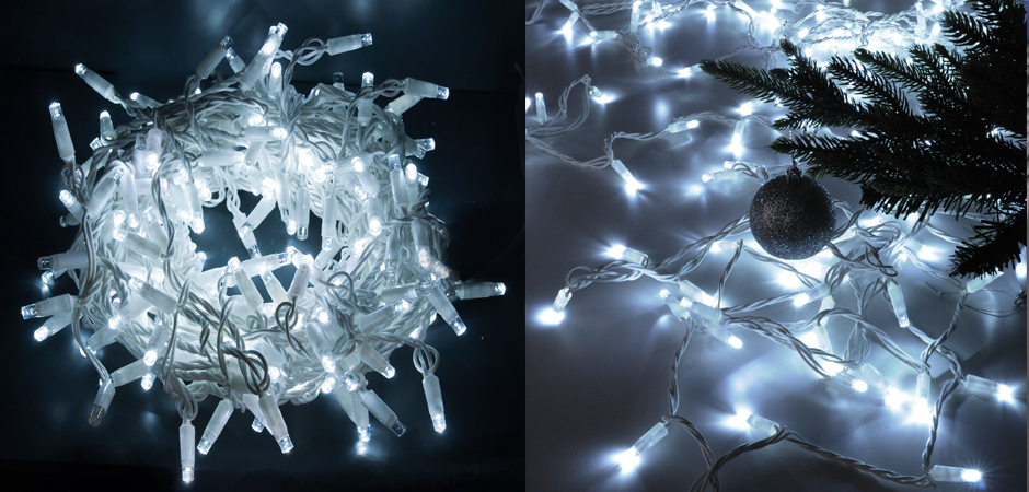 Гирлянда для улицы с Белым светом - Loft-Concept в Брянске