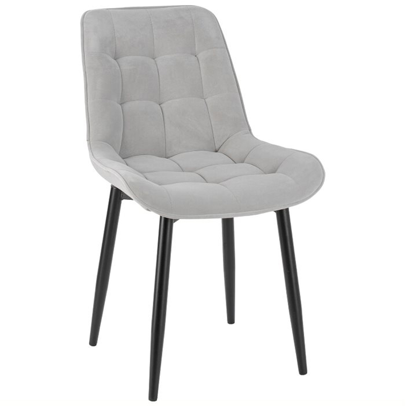 Стул Tufail Chair Светло-серый Черный Стул Tufail Chair Светло-серый Черный в Брянске | Loft Concept