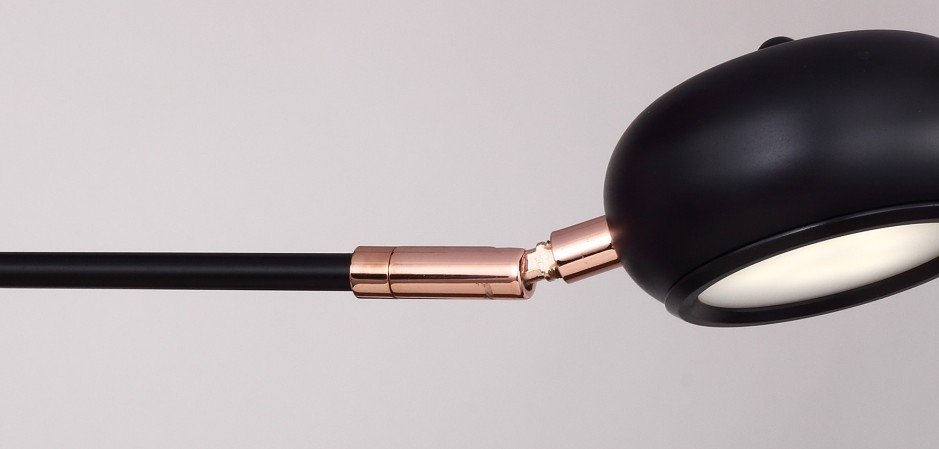 Люстра Curved Stix Chandelier 6 Black - Loft-Concept в Брянске