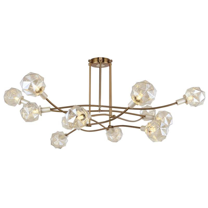 Люстра Severine Chandelier Золотой Золотой Шампань Люстра Severine Chandelier Золотой Золотой Шампань в Брянске | Loft Concept