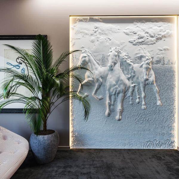 Барельеф HORSES Барельеф HORSES в Брянске | Loft Concept