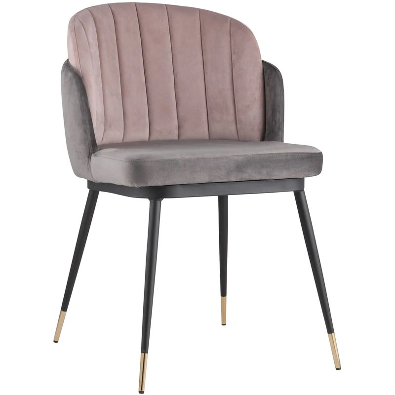 Стул Penelope Chair Серый цвет Розовый пастельный Серый Стул Penelope Chair Серый цвет Розовый пастельный Серый в Брянске | Loft Concept