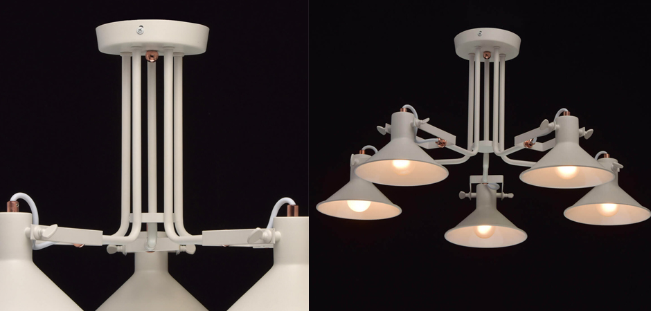 Потолочный светильник Rotating Light White Потолочный светильник Rotating Light White - Loft-Concept в Брянске