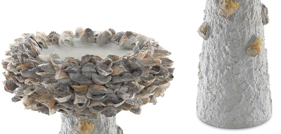 Приставной стол Oyster Shell Medium Bird Bath - Loft-Concept в Брянске