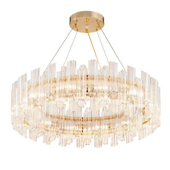 Люстра KEBO AMAZING GLASS CHANDELIER Прозрачное Стекло Золотой Люстра KEBO AMAZING GLASS CHANDELIER Прозрачное Стекло Золотой в Брянске | Loft Concept