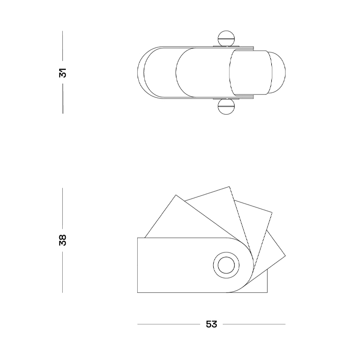 Настольная дизайнерская лампа Poltronova Ghepre Table Lamp в Брянске