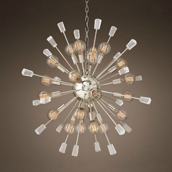 Люстра Eichholtz Tivoli Chandelier Nickel Хром Люстра Eichholtz Tivoli Chandelier Nickel Хром в Брянске | Loft Concept