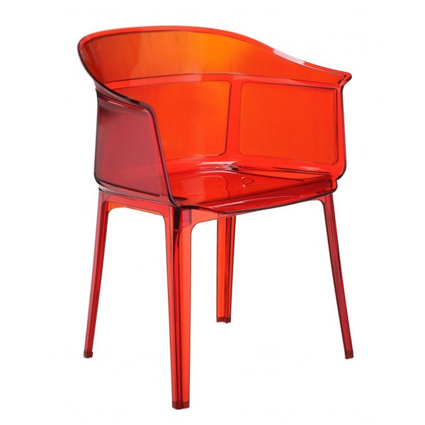 Стул Papyrus Kartell Красный Стул Papyrus Kartell Красный в Брянске | Loft Concept