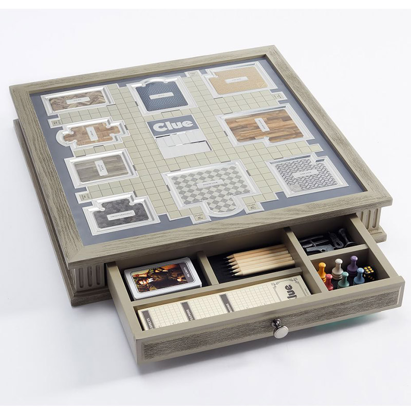 Настольная Игра "Clue" Luxury Edition Светло-серый в Брянске | Loft Concept 
