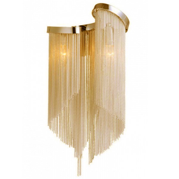 Бра Atlantis Chain Wall Lamp GOLD Золотой Бра Atlantis Chain Wall Lamp GOLD Золотой в Брянске | Loft Concept