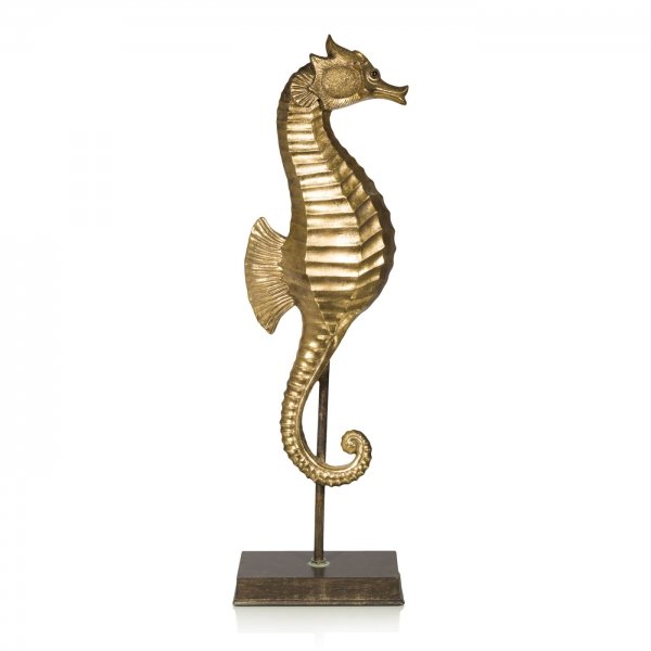 Декоративная фигурка Sea Horse Золотой Декоративная фигурка Sea Horse Золотой в Брянске | Loft Concept