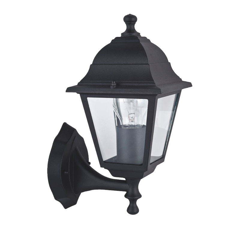 Уличный светильник Lebran Sconce Черный Прозрачное Стекло Уличный светильник Lebran Sconce Черный Прозрачное Стекло в Брянске | Loft Concept