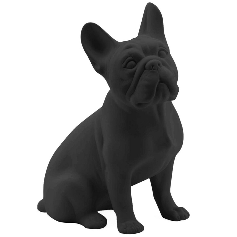 Статуэтка Abhika French Bulldog Black Matt Черный Статуэтка Abhika French Bulldog Black Matt Черный в Брянске | Loft Concept