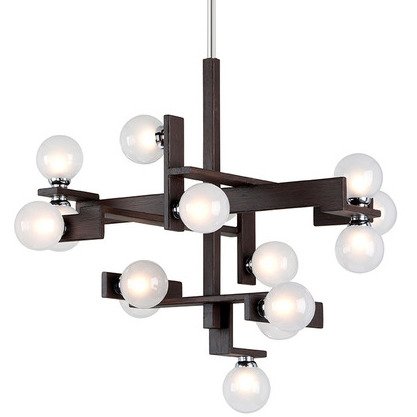 Люстра Troy Lighting Network Chandelier Коричневый Люстра Troy Lighting Network Chandelier Коричневый в Брянске | Loft Concept