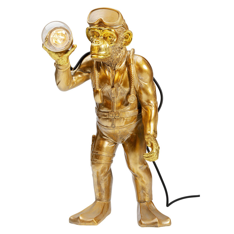 Настольная лампа Monkey Diver Table Lamp Золотой Настольная лампа Monkey Diver Table Lamp Золотой в Брянске | Loft Concept