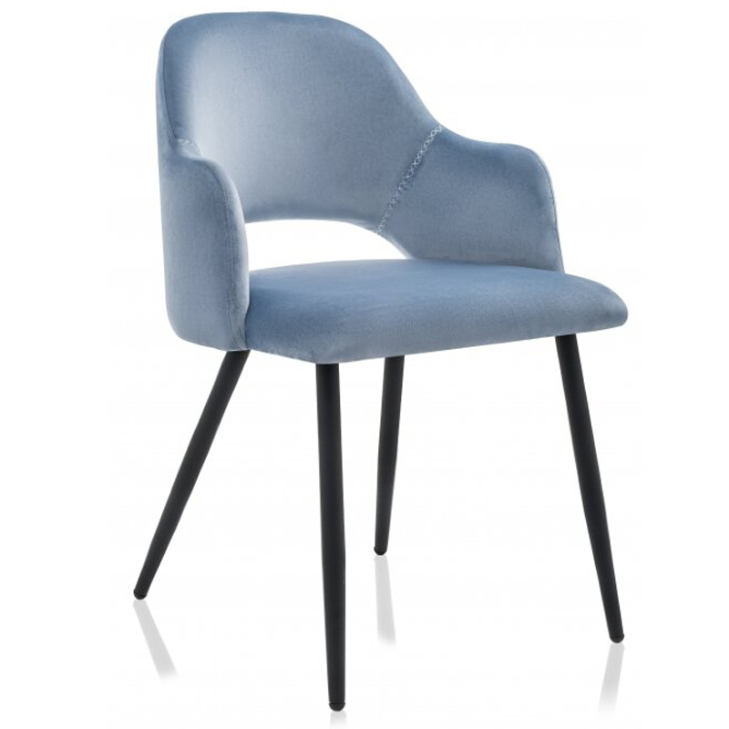 Стул Nafisa Stool Черный Голубой Стул Nafisa Stool Черный Голубой в Брянске | Loft Concept
