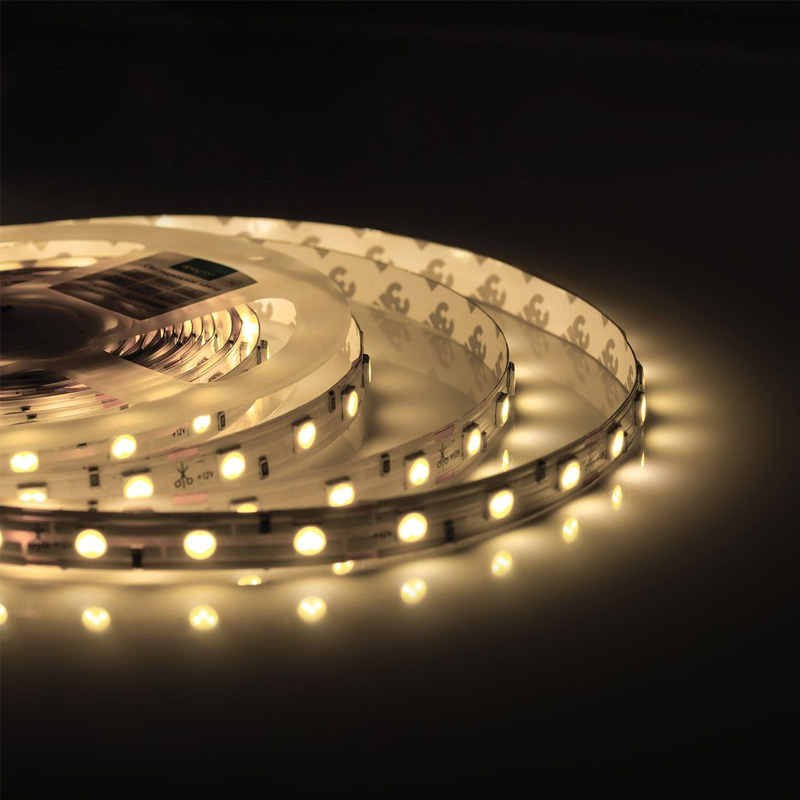 Светодиодная влагозащищенная лента 14,4W/m 60LED/m 5050SMD теплый белый 5M Белый Светодиодная влагозащищенная лента 14,4W/m 60LED/m 5050SMD теплый белый 5M Белый в Брянске | Loft Concept