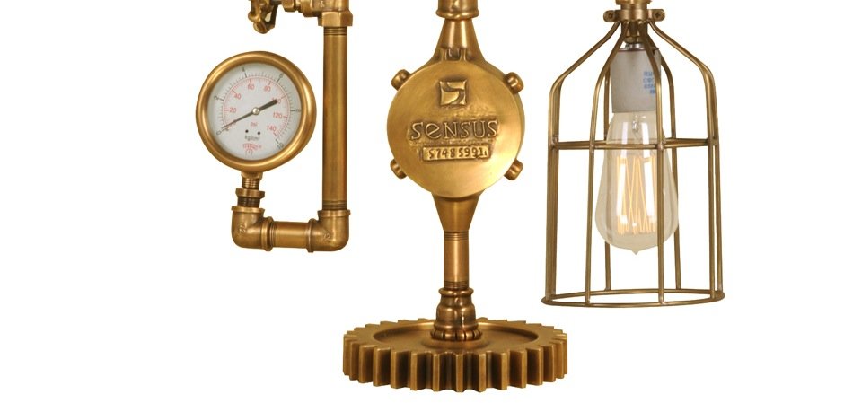 Настольная лампа Medium Brass Loft Настольная лампа Medium Brass Loft - Loft-Concept в Брянске