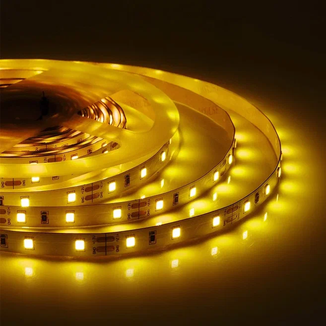 Светодиодная лента 4,8W/m 60LED/m 2835SMD желтый 5M Белый Светодиодная лента 4,8W/m 60LED/m 2835SMD желтый 5M Белый в Брянске | Loft Concept