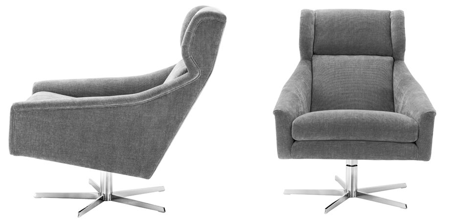 Кресло Eichholtz Swivel Chair Nara - Loft-Concept в Брянске