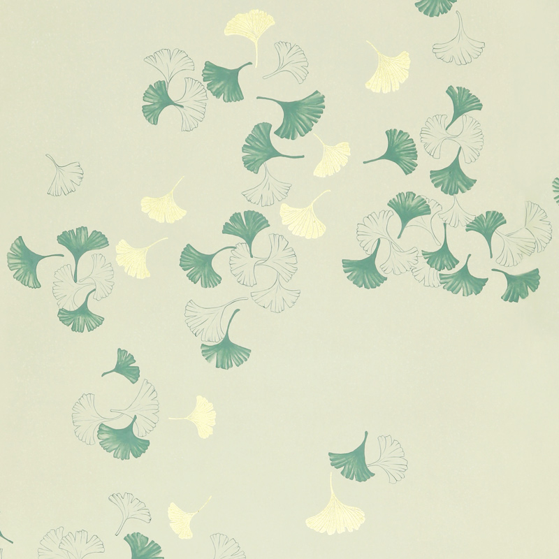 Обои ручная роспись Gingko Colourway SC-237 on grey painted Xuan paper Обои ручная роспись Gingko Colourway SC-237 on grey painted Xuan paper в Брянске | Loft Concept