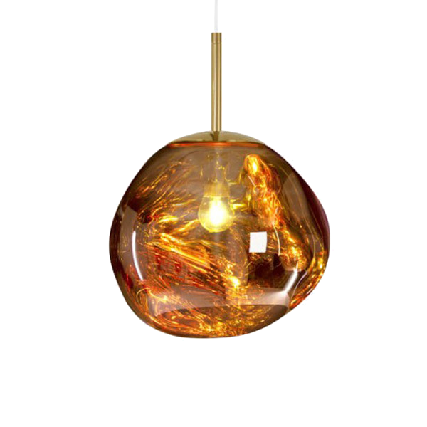 Подвесной светильник Tom Dixon Melt Pendant Gold Золотой Янтарь (Amber) Подвесной светильник Tom Dixon Melt Pendant Gold Золотой Янтарь (Amber) в Брянске | Loft Concept
