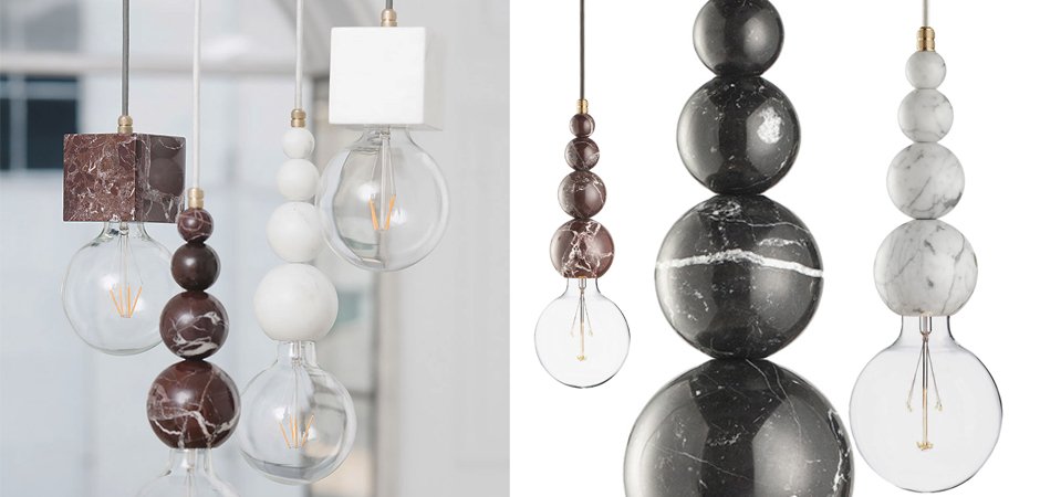Подвесной светильник MARMOR SLIPP Bianco Подвесной светильник MARMOR SLIPP Bianco - Loft-Concept в Брянске
