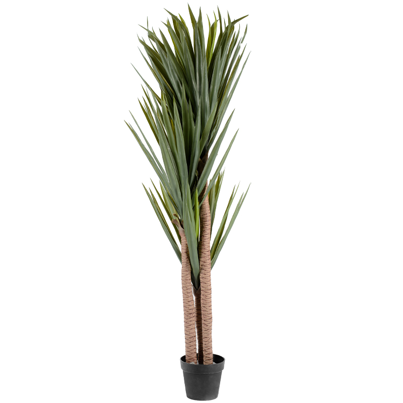 Декоративный искусственный цветок Yucca Plant Зеленый Декоративный искусственный цветок Yucca Plant Зеленый в Брянске | Loft Concept