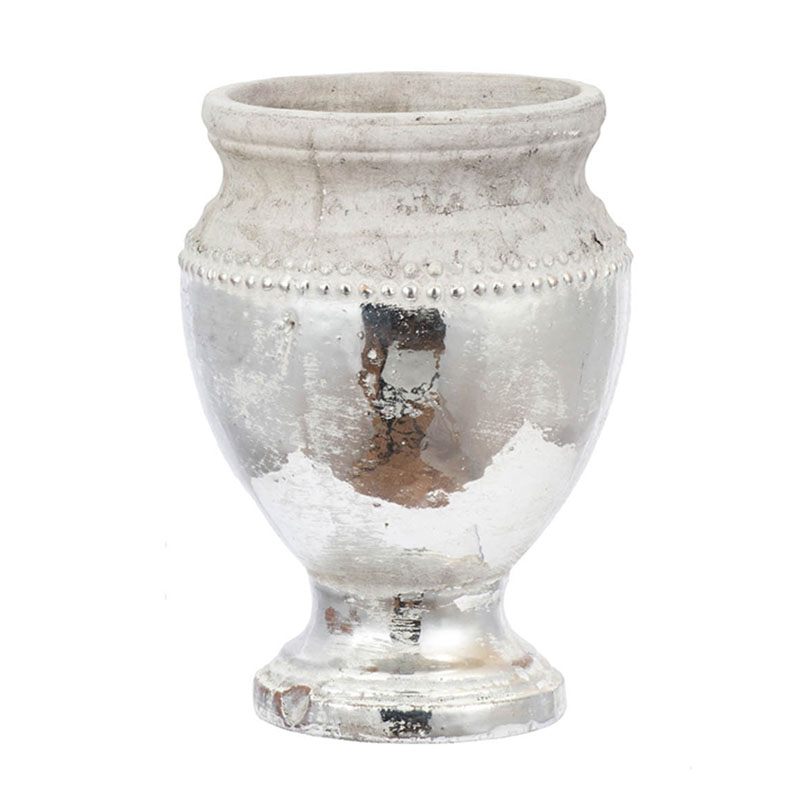 Ваза Vase Argenta Cup silver 28 Серебряный Ваза Vase Argenta Cup silver 28 Серебряный в Брянске | Loft Concept