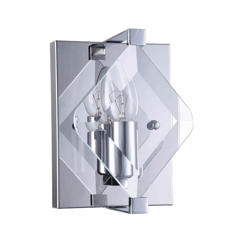 Бра Glass Rhombus Lighting Хром Бра Glass Rhombus Lighting Хром в Брянске | Loft Concept