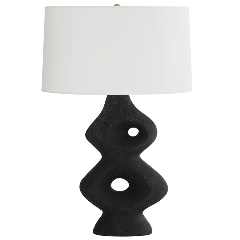 Дизайнерская настольная лампа JEMAI LAMP Черный Белый Золотой Дизайнерская настольная лампа JEMAI LAMP Черный Белый Золотой в Брянске | Loft Concept