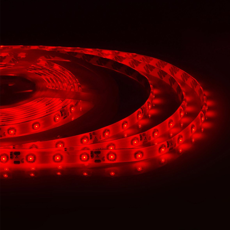 Светодиодная влагозащищенная лента 4,8W/m 60LED/m 3528SMD красный Белый в Брянске | Loft Concept 