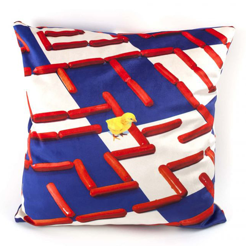 Подушка Seletti Cushion Labyrinth Мульти Подушка Seletti Cushion Labyrinth Мульти в Брянске | Loft Concept