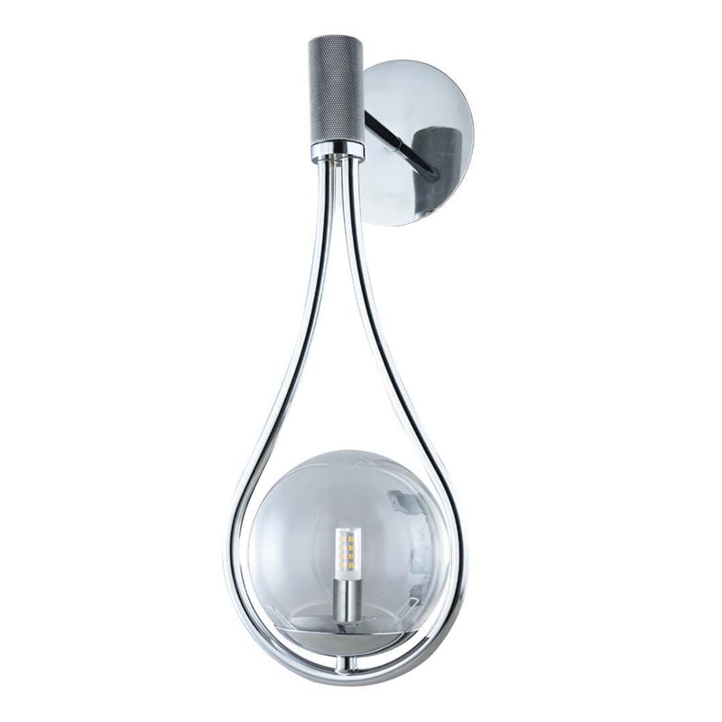 Бра B.LUX C Ball chrome Хром Прозрачный в Брянске | Loft Concept 