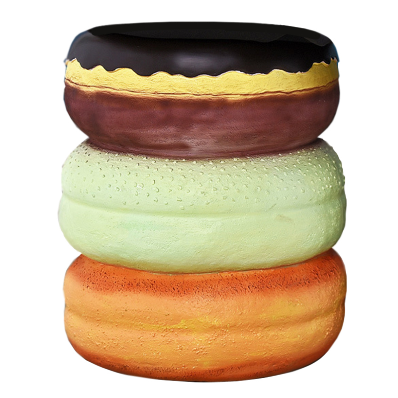 Приставной табурет Пончики Three Donuts Stool Мульти Приставной табурет Пончики Three Donuts Stool Мульти в Брянске | Loft Concept