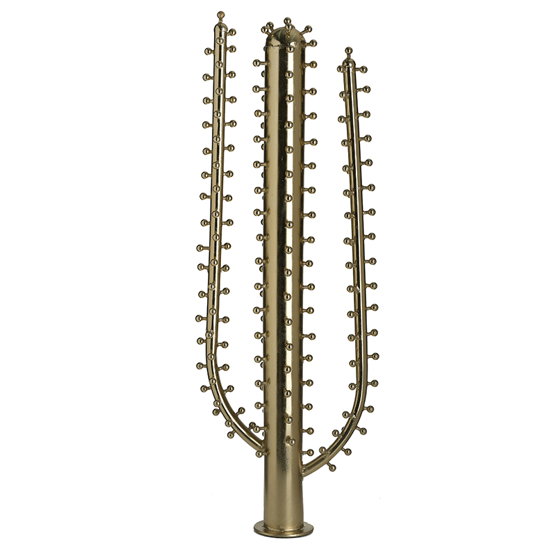 Статуэтка Metal Cactus 60 Золотой Статуэтка Metal Cactus 60 Золотой в Брянске | Loft Concept