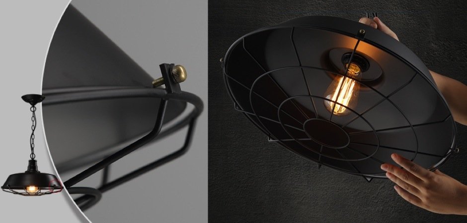 Люстра Dark Cage Pendant Люстра Dark Cage Pendant - Loft-Concept в Брянске