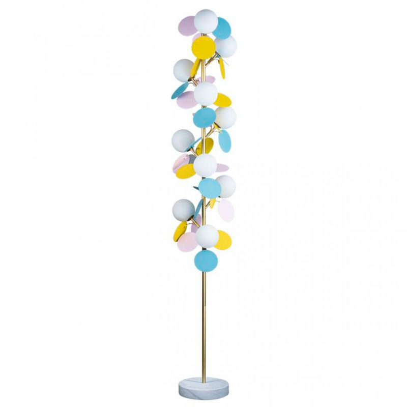 Торшер MATISSE Floor Lamp multicolor Мульти Золотой Белый Торшер MATISSE Floor Lamp multicolor Мульти Золотой Белый в Брянске | Loft Concept