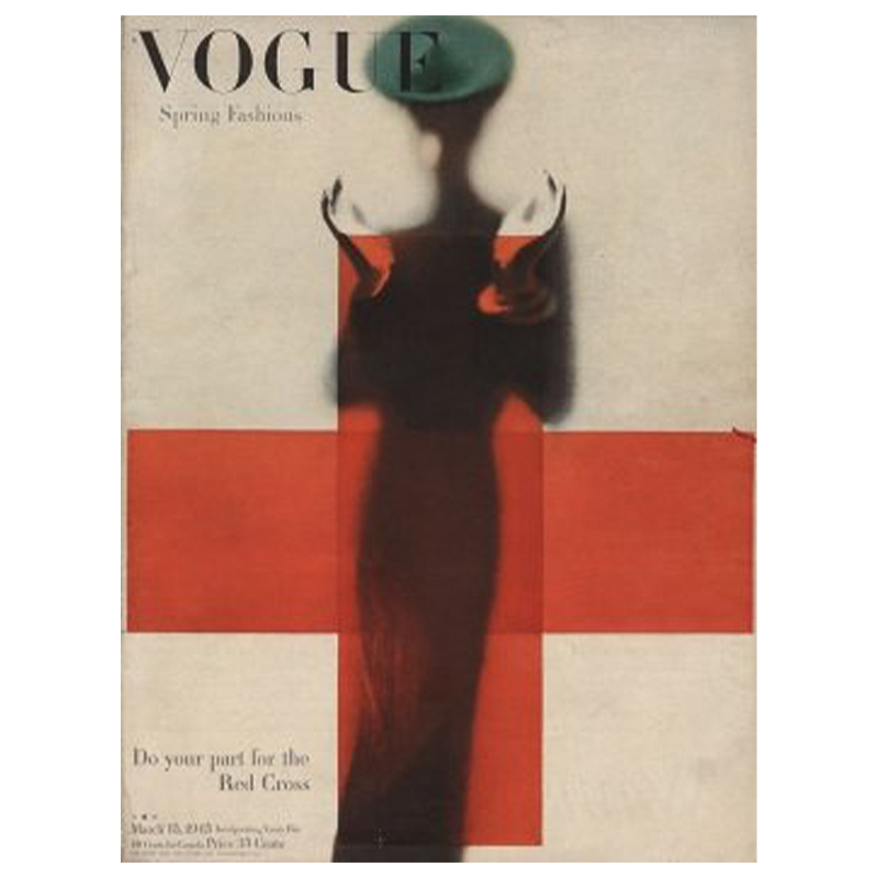 Постер Vogue Cover 1945 March Постер Vogue Cover 1945 March в Брянске | Loft Concept