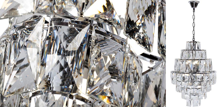 Люстра Tiers Crystal Light Chandelier 16 Люстра Tiers Crystal Light Chandelier 16 - Loft-Concept в Брянске