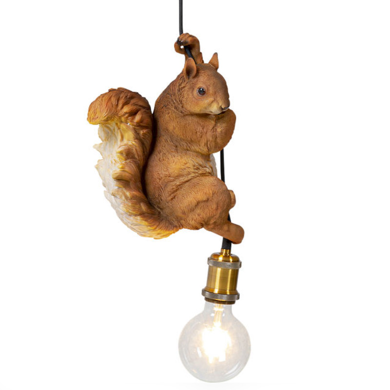 Подвесной светильник Белка Red Squirrel Коричневый Подвесной светильник Белка Red Squirrel Коричневый в Брянске | Loft Concept