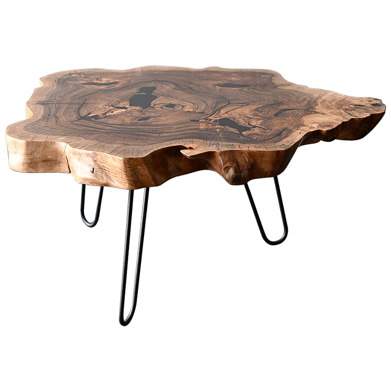 Кофейный стол Rohan Industrial Metal Rust Coffee Table Коричневый Черный Кофейный стол Rohan Industrial Metal Rust Coffee Table Коричневый Черный в Брянске | Loft Concept