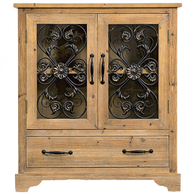 Комод Rosaire Provence Wood Chest of Drawers Древесина Черный Прозрачное Стекло Комод Rosaire Provence Wood Chest of Drawers Древесина Черный Прозрачное Стекло в Брянске | Loft Concept