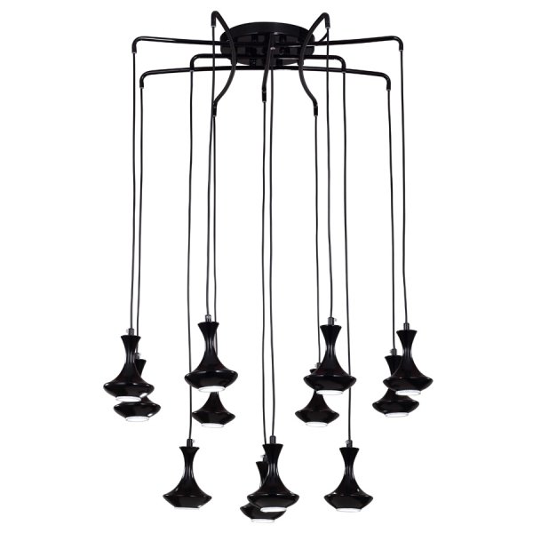 Люстра Tracery Pendant Black Черный Люстра Tracery Pendant Black Черный в Брянске | Loft Concept