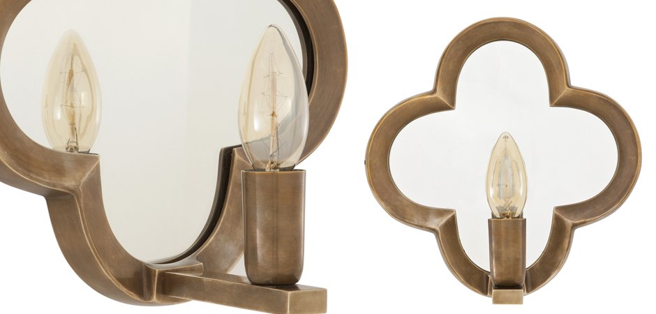 Бра Eichholtz Wall Lamp West Lake Brass - Loft-Concept в Брянске