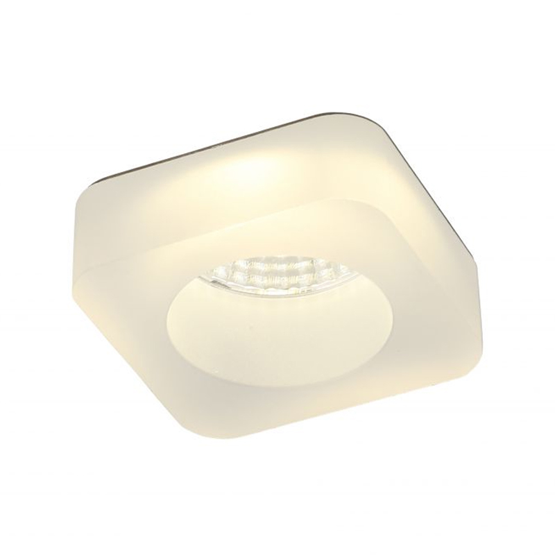 Квадратный светодиодный спот Embedded Light White Белый Квадратный светодиодный спот Embedded Light White Белый в Брянске | Loft Concept