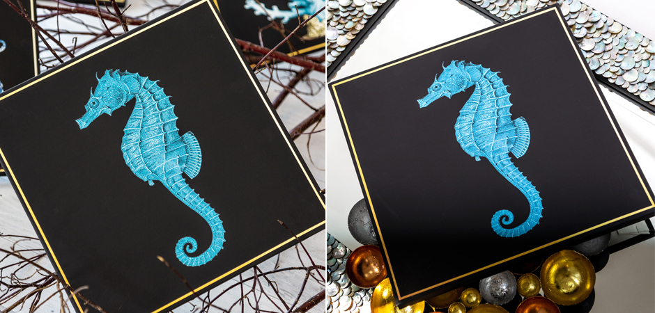 Постер Blue Sea Horse Poster Постер Blue Sea Horse Poster - Loft-Concept в Брянске