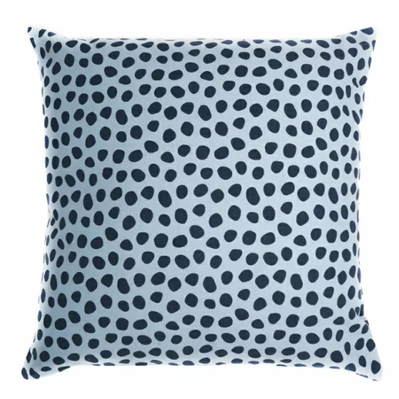 Чехол на подушку Spotted Look blue Синий Чехол на подушку Spotted Look blue Синий в Брянске | Loft Concept