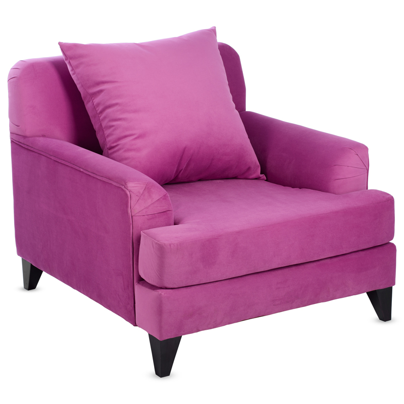 Кресло Grace Deep Pink Фуксия Черный Кресло Grace Deep Pink Фуксия Черный в Брянске | Loft Concept