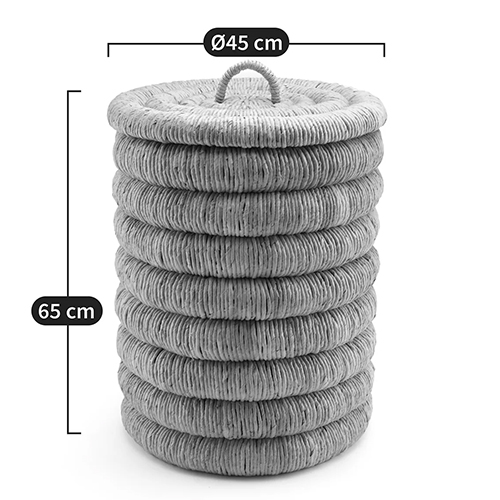 Плетеная корзина с крышкой из плетеного бананового дерева Zuwena Wicker Basket Плетеная корзина с крышкой из плетеного бананового дерева Zuwena Wicker Basket в Брянске